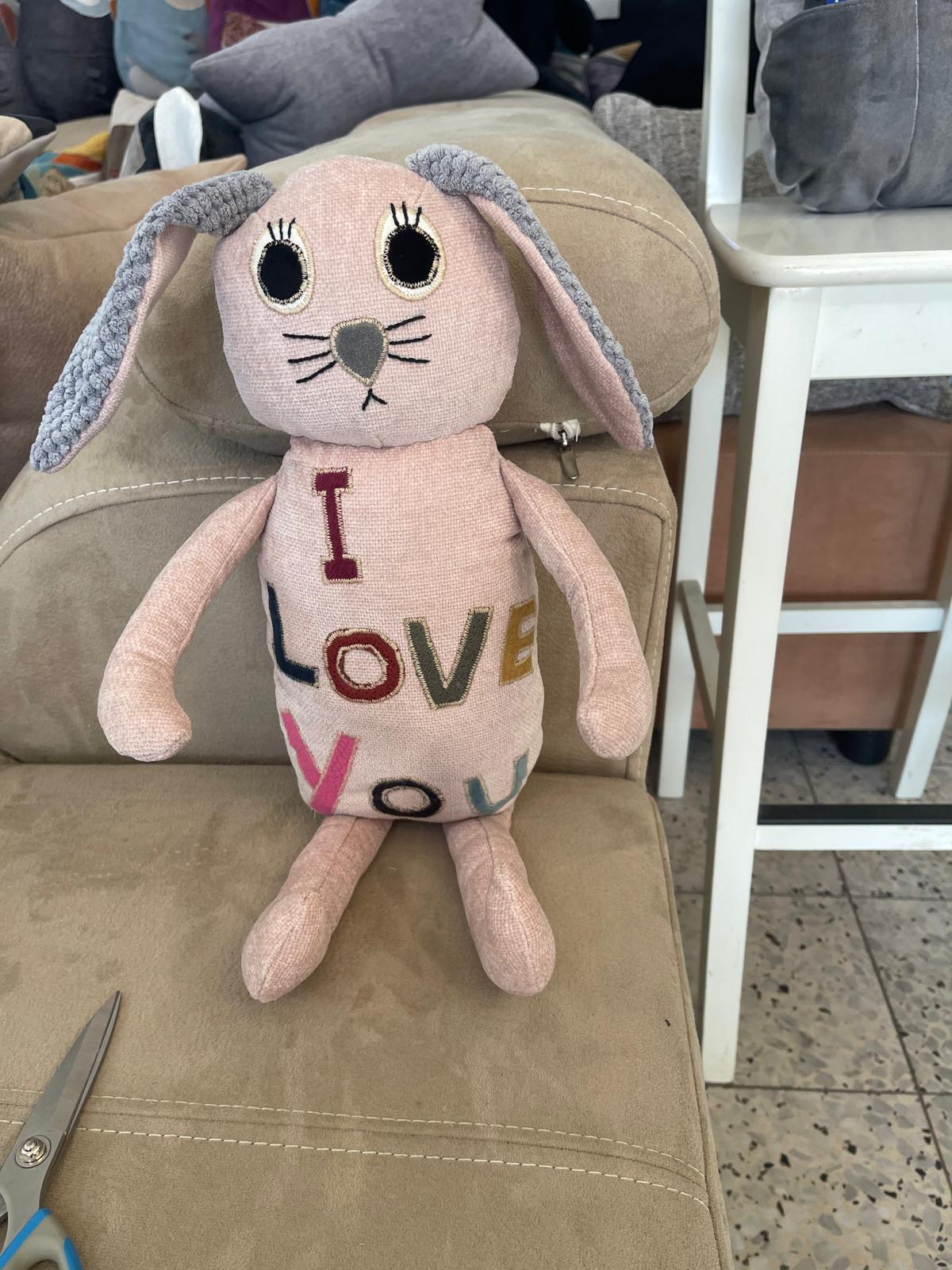 ארנב בד I love you